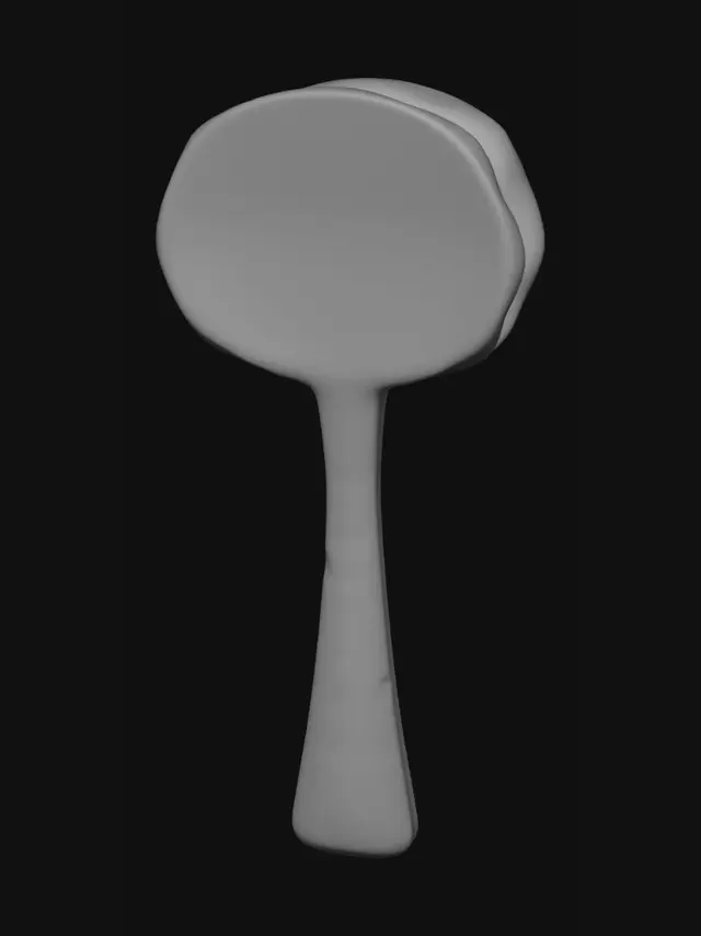 3D model for Triple Spoon