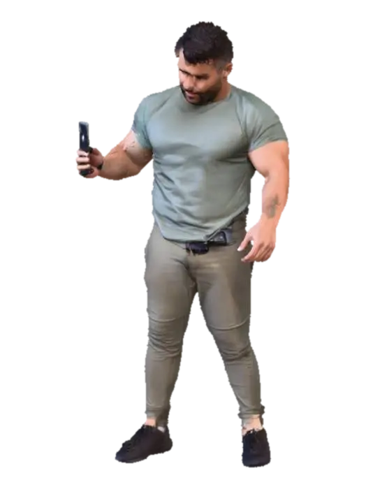 Gym Progress Snapshot - Transformation 3D model, vytvořený pomocí AI