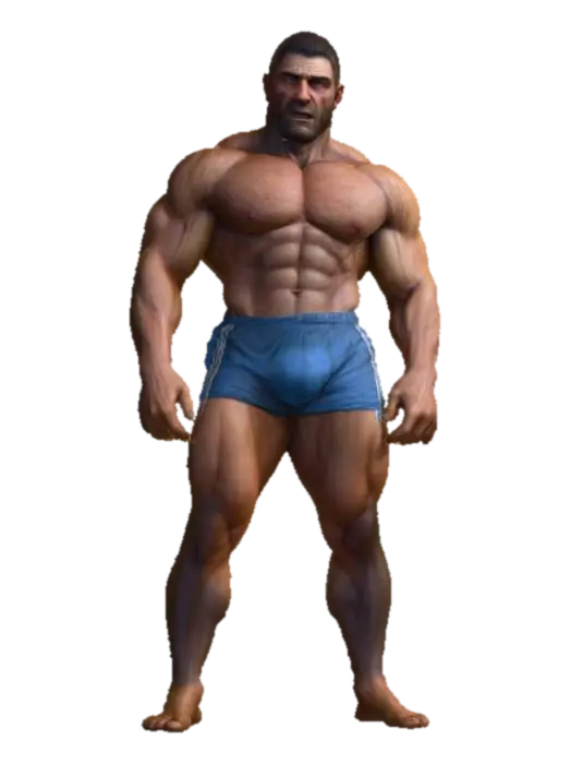 Strength in the Rain - Emotion 3D model, vytvořený pomocí AI