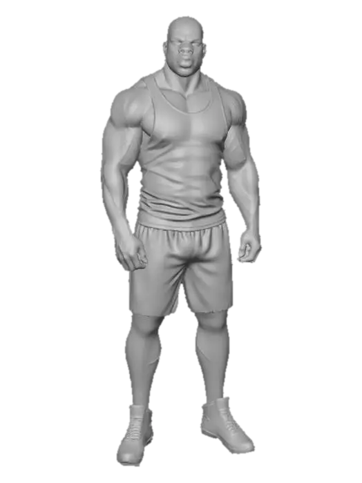 3D model for streetfighter