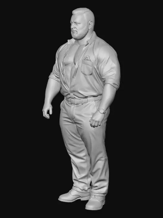 3D model for Untamed Strength