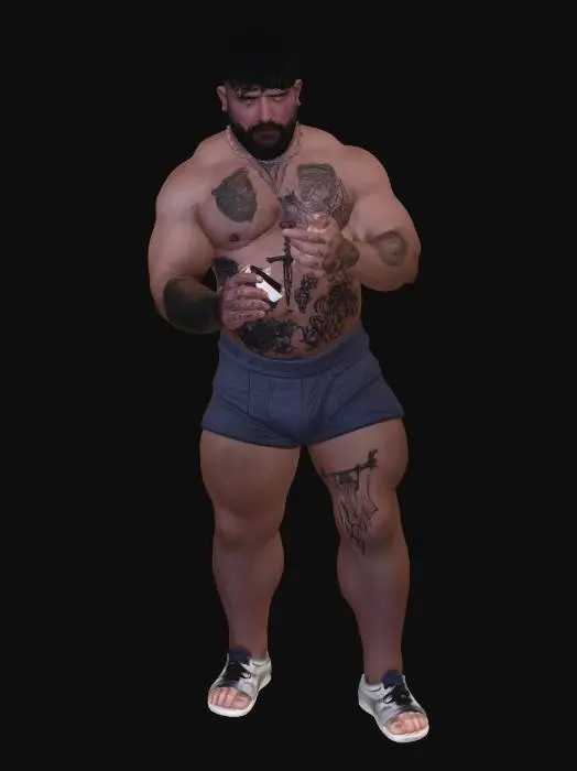 3D model for Tattooed Titan