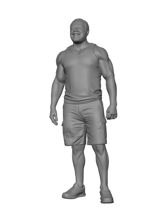 3D model for Trail Warrior