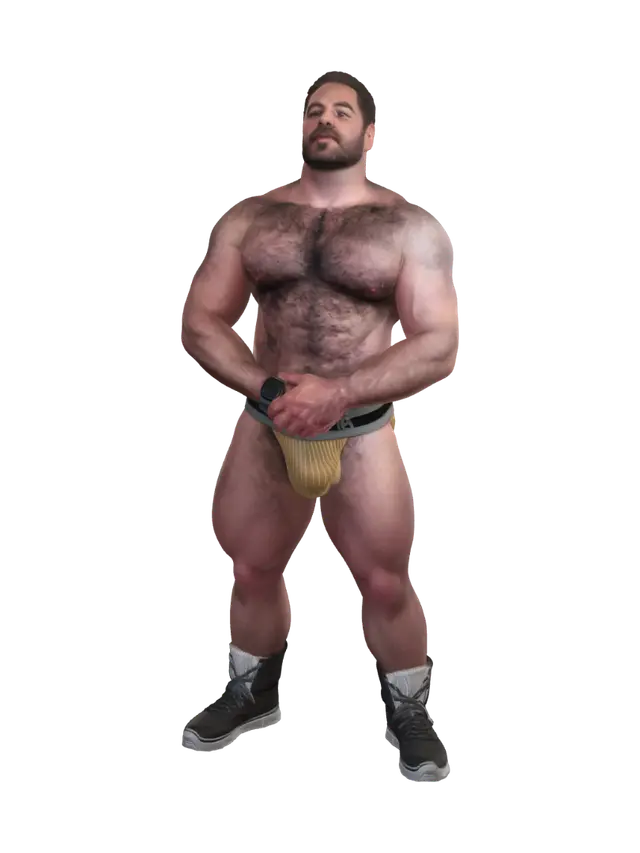3D model for Hairy Hercules