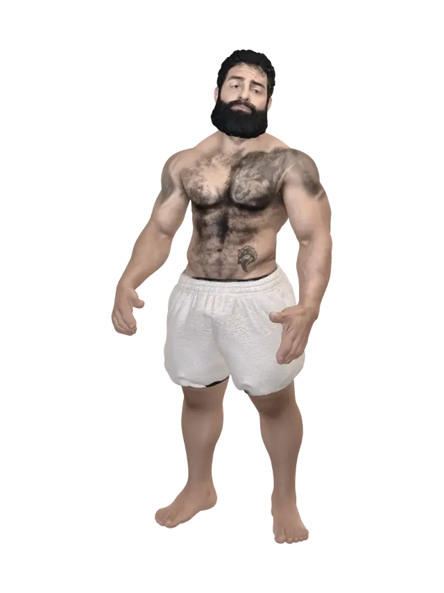 3D model for Bearded Titan