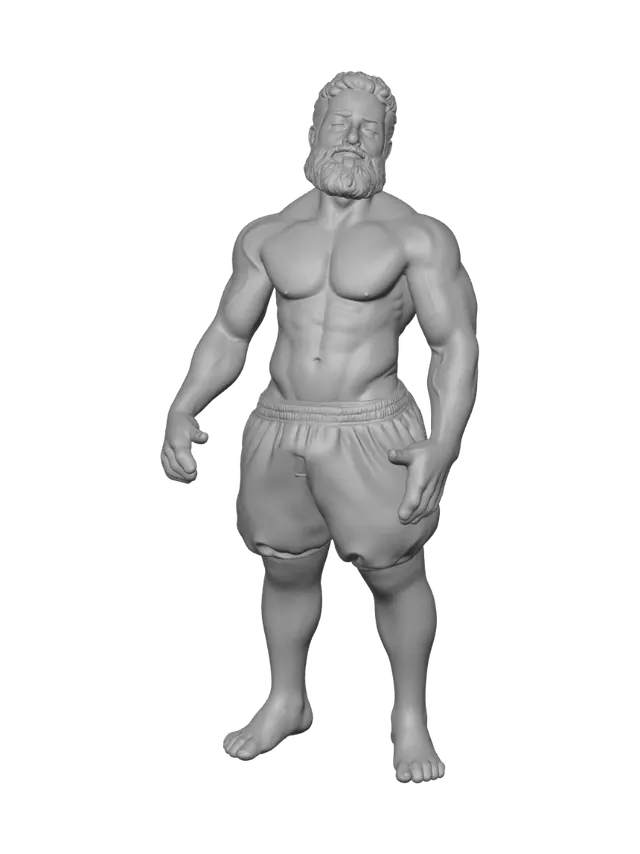 3D model for Bearded Titan