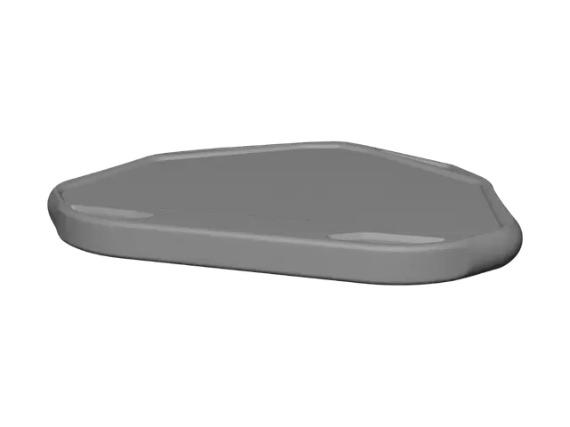 3D model for Obsidian Octagon Desk Stand