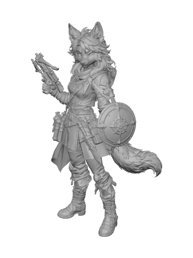 3D model for Violet Vanguard
