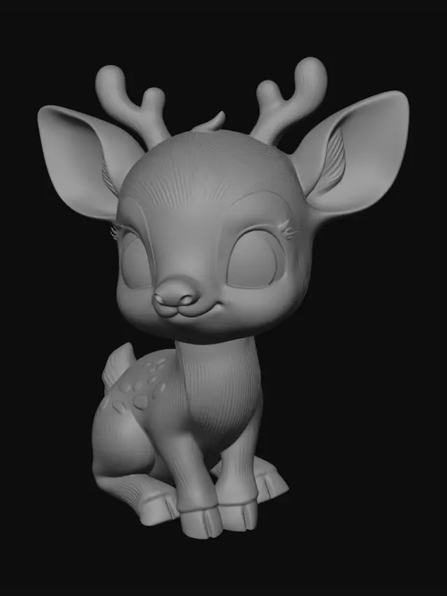3D model for Whimsical Fawn