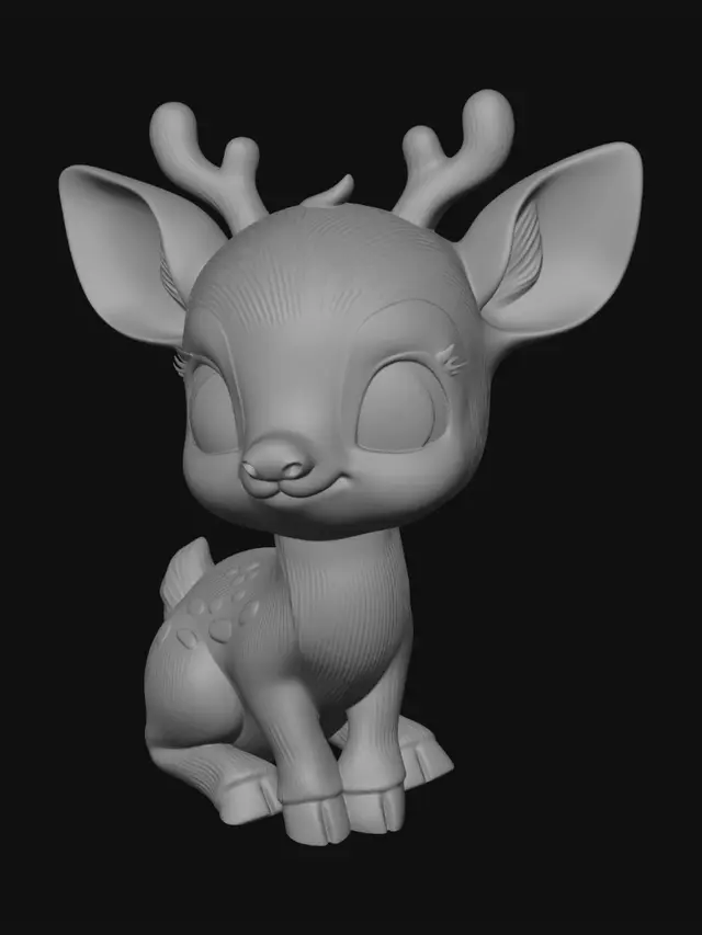 3D model for Whimsical Fawn