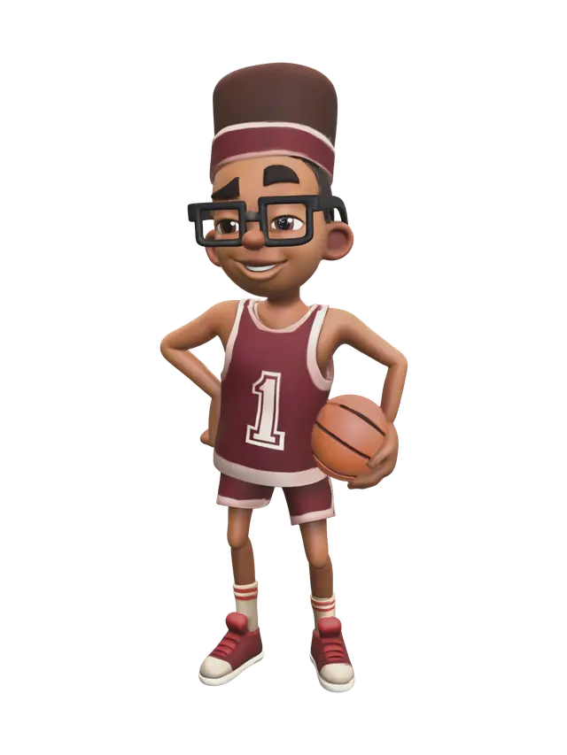 Ornate Fresh Subway Surfers 3D model, vytvořený pomocí AI