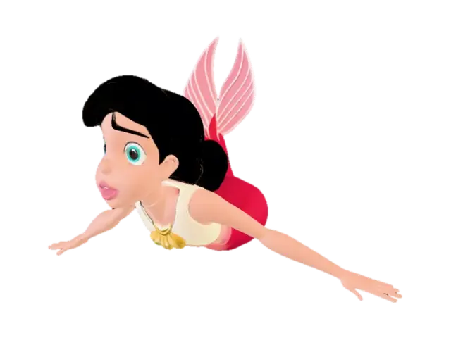 Melody 3D model, vytvořený pomocí AI