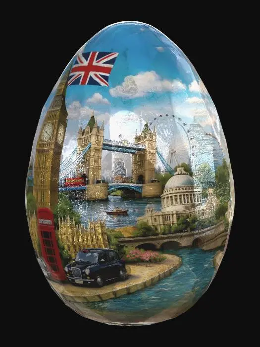3D model for #EasterEgg2026#, london egg
