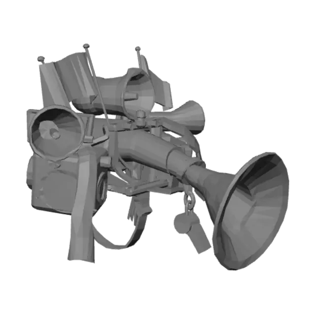 3D model for Goalhorn Contraption