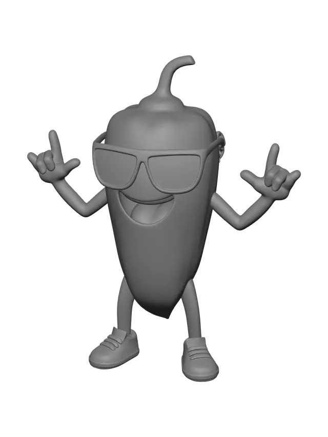 3D model for Chillin Chili