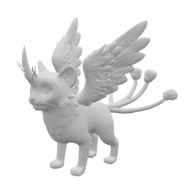 3D model for Whimsical Enchanted Creature