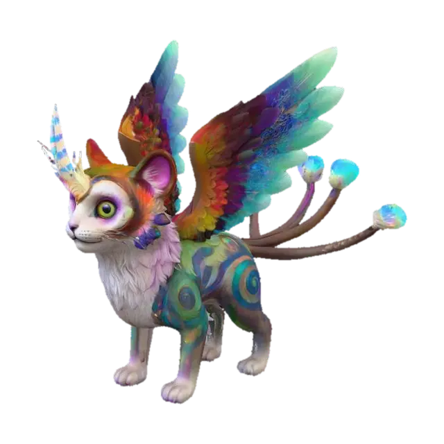 3D model for Whimsical Enchanted Creature