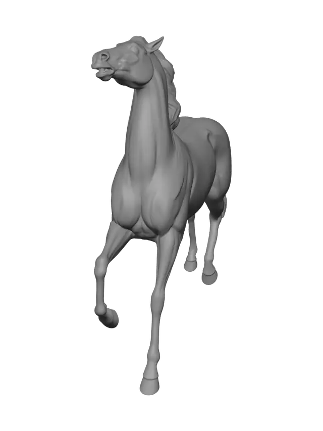 3D model for Midnight Stallion