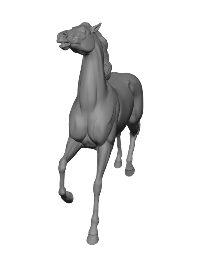 3D model for Midnight Stallion