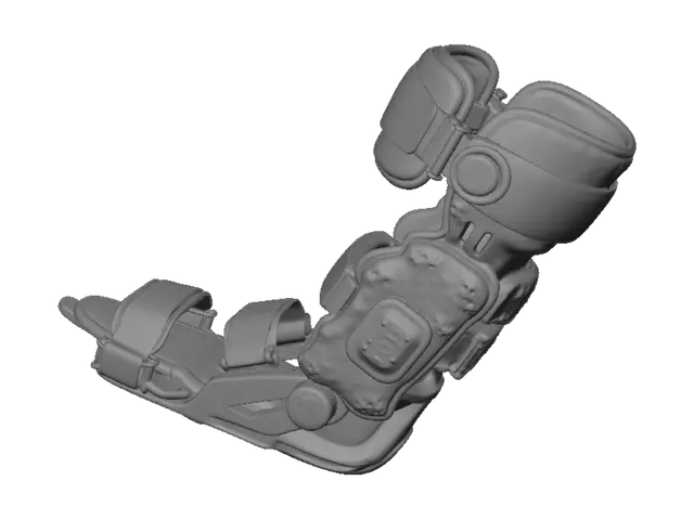 3D model for AnkleEase-Pro Smart Ankle-Foot Orthosis