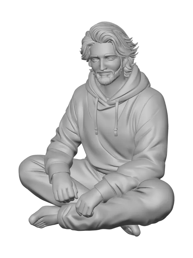 3D model for Hooded Serenity
