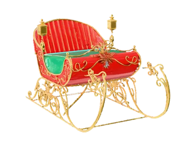 3D model for Enchanted Holiday Sleigh, #Christmas2025#