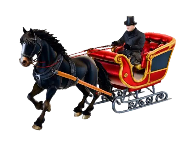 3D model for Gentleman's Sleigh Ride, #Christmas2025#