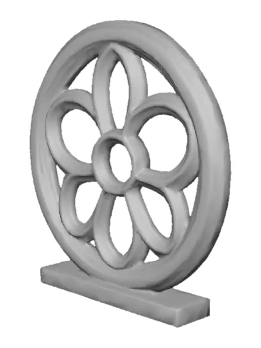 3D model for Flower Emblem