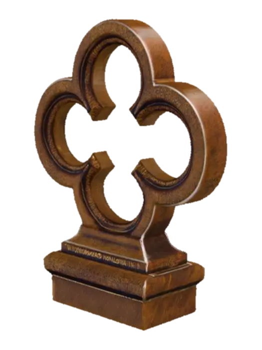 3D model for Gothic Cross Emblem