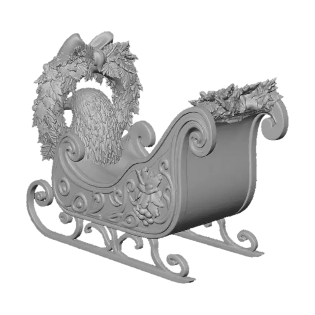 3D model for Ravensborne Ceremonial Sleigh , #Christmas2025#