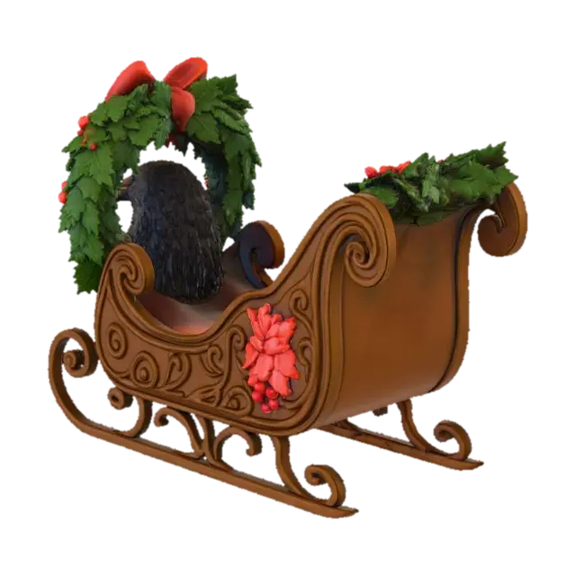 3D model for Ravensborne Ceremonial Sleigh , #Christmas2025#