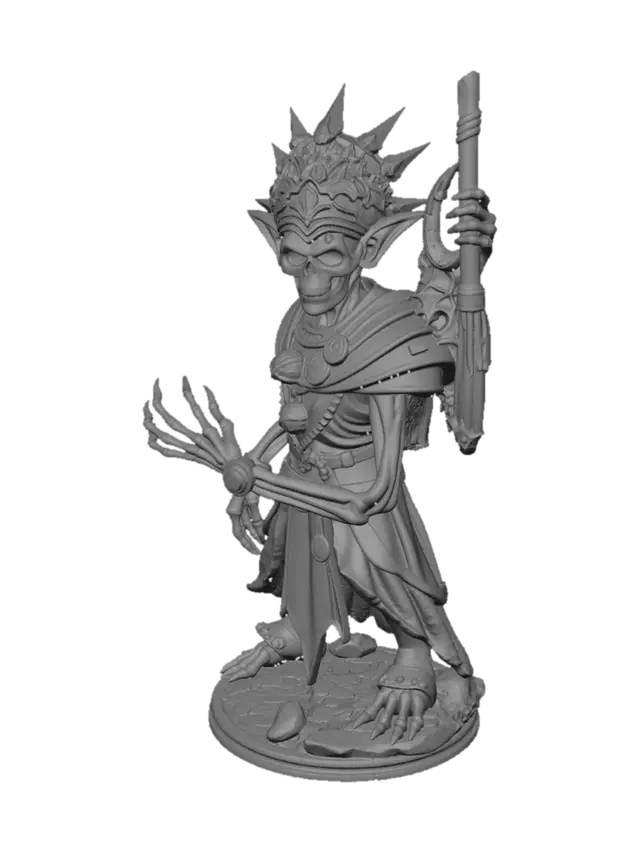 3D model for miniatura 3D dead god (entità suprema D&D