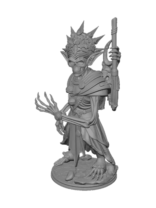 3D model for miniatura 3D dead god (entità suprema D&D
