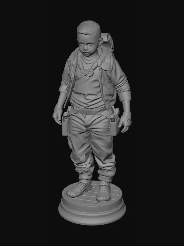 3D model for Little Survivor