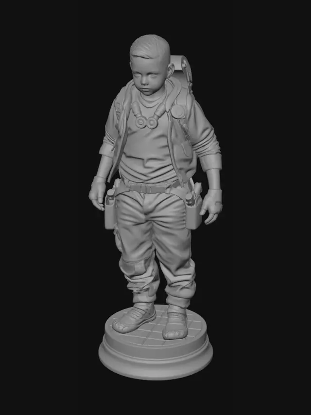 3D model for Little Survivor