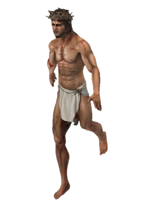 Divine Strength - We-3D-modell, genererad av AI