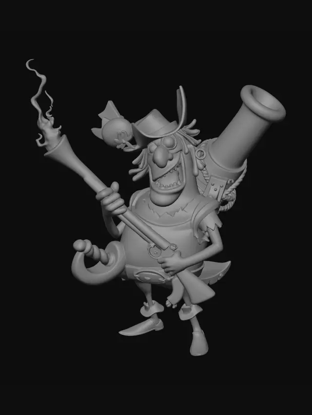 3D model for Jolly Buccaneer