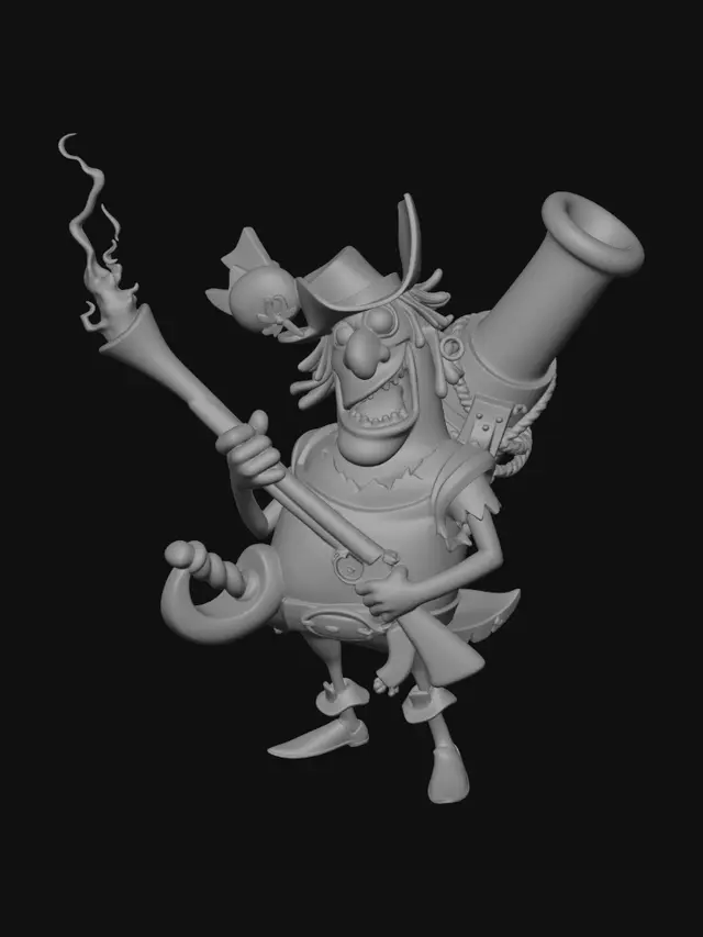 3D model for Jolly Buccaneer