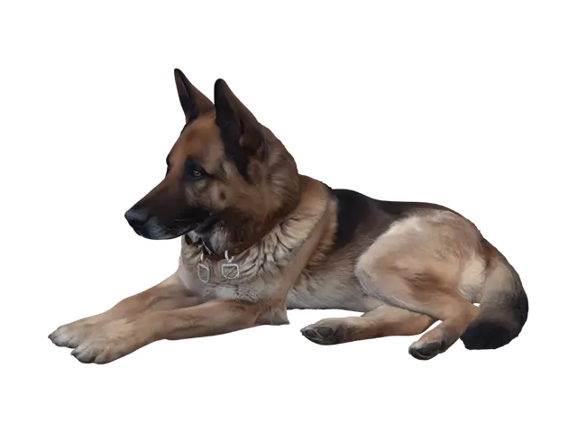 Loyal Sentinel - Stoic 3D model, vytvořený pomocí AI