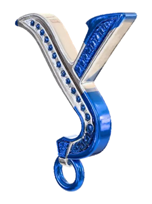 3D model for Y harfi + anahtarlik deligi