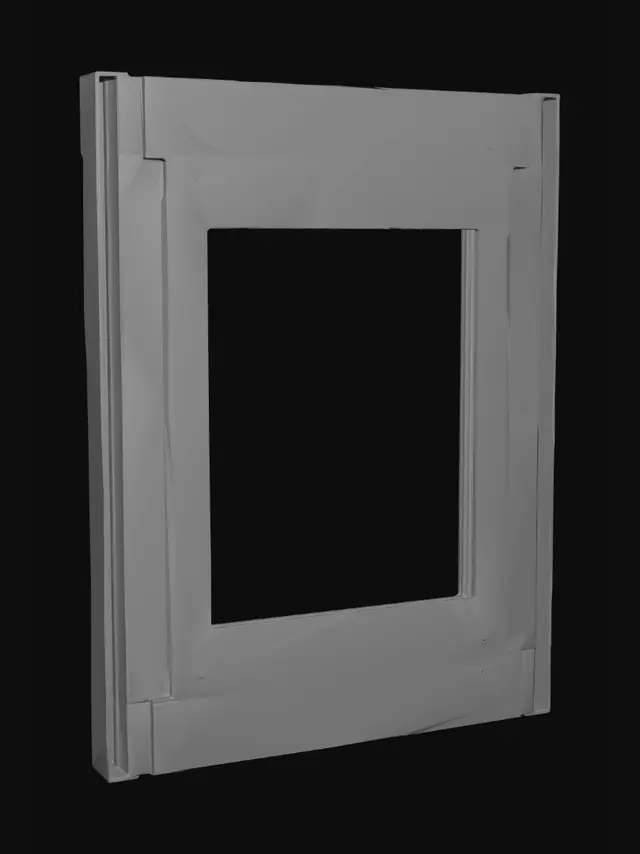 3D model for Orange Window Frame