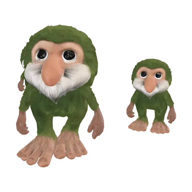 3D model for Three Curious Beach Monkeys