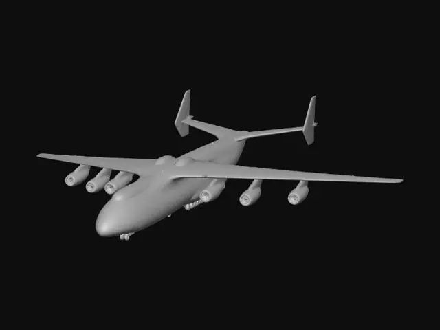 3D model for Antonov An-225 Mriya