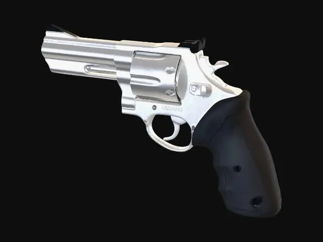 3D model for Chrome Revolver