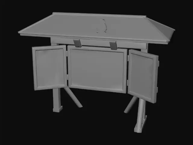 3D model for Yeovil Country Park Information Board