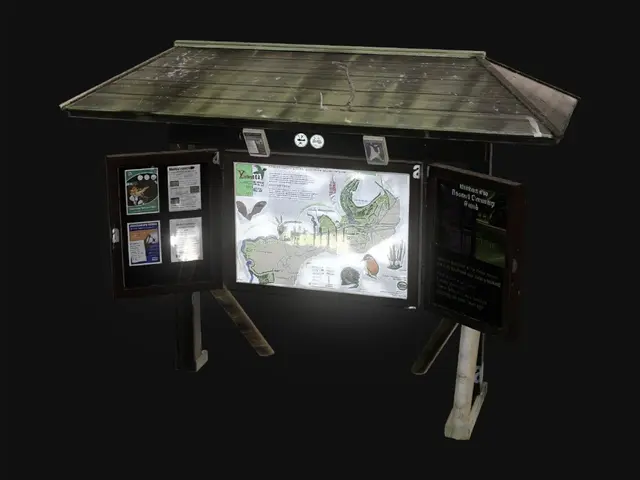 3D model for Yeovil Country Park Information Board