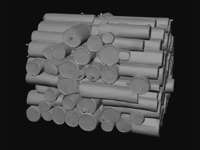 3D model for pine firewood