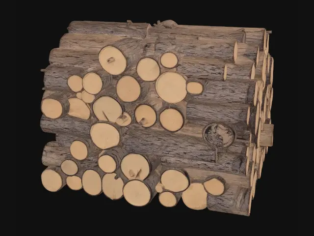 3D model for pine firewood