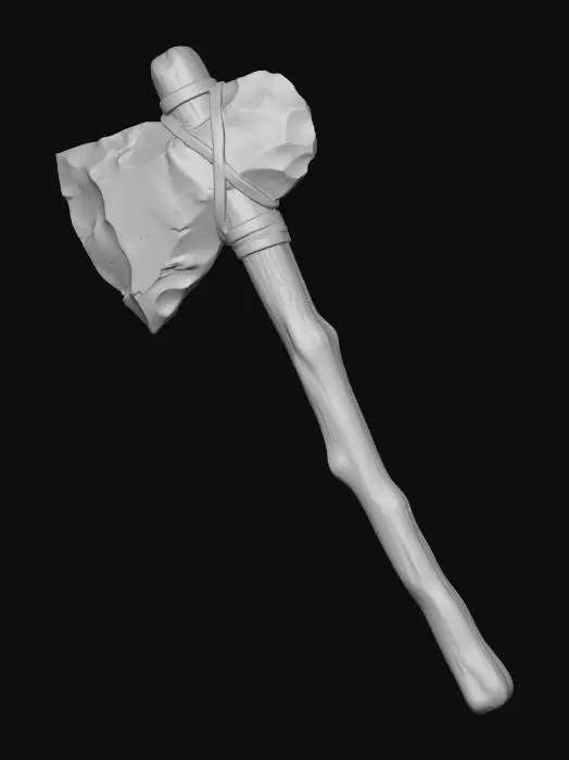 3D model for stone axe