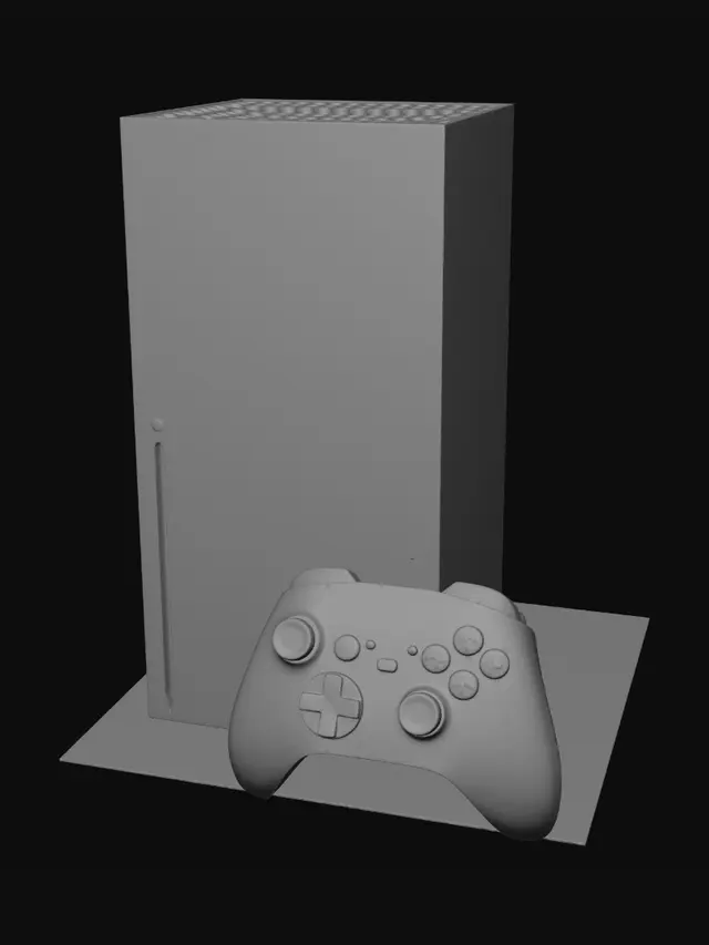3D model for modern white bed